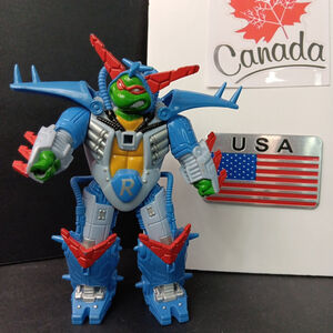 Vintage TMNT Cyber Samurai Raph Raphael Teenage Mutant Ninja Turtles